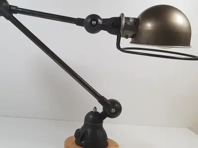 Lampe jielde 2 bras en applique — 1960