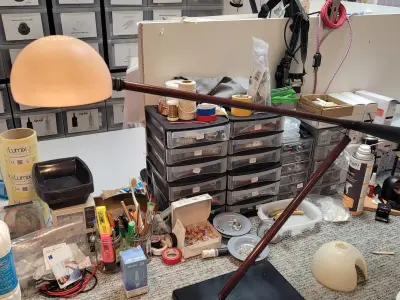 Lampe modèle 613 Paolo Rizzatto - Arteluce — Année 1960